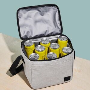 Out of the Woods Dolphin Lunch Cooler, Reusable and Eco-Friendly, Gray 🆕